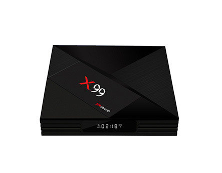 Андроид ТВ приставка Smart TV X99 4/64Gb Rockchip RK3399 Type-C USB 3.1
