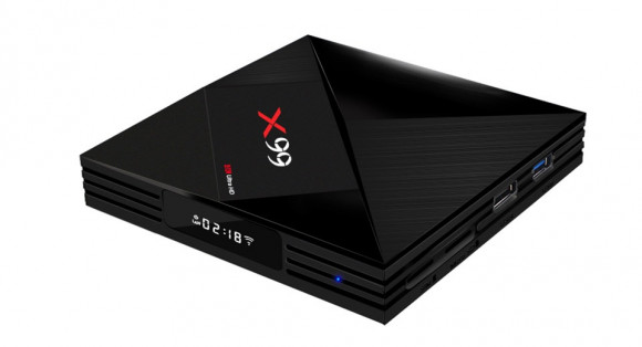 Андроид ТВ приставка Smart TV X99 4/64Gb Rockchip RK3399 Type-C USB 3.1