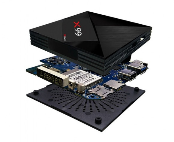 Андроид ТВ приставка Smart TV X99 4/64Gb Rockchip RK3399 Type-C USB 3.1