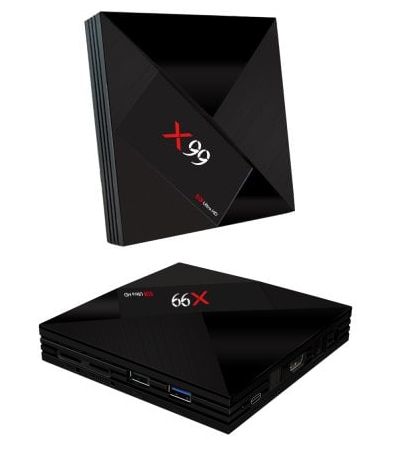 Андроид ТВ приставка Smart TV X99 4/64Gb Rockchip RK3399 Type-C USB 3.1