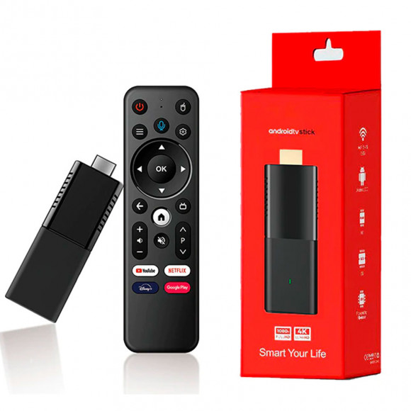 Медиаплеер стик GT6 mini + 2/16Gb, WiFi 2.4/5Ghz, BT, H616, Android 10