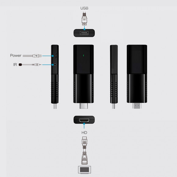 Медиаплеер стик GT6 mini 2/8Gb, WiFi 2.4/5Ghz, BT, H313, Android 10 Медиаплеер стик GT6 mini 2/8Gb, WiFi 2.4/5Ghz, BT, H313, Android 10