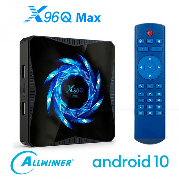 Андроид ТВ приставка X96Q MAX 4/32Gb Allwinner H616 Android 10 Андроид ТВ приставка X96Q MAX 4/32Gb Allwinner H616 Android 10