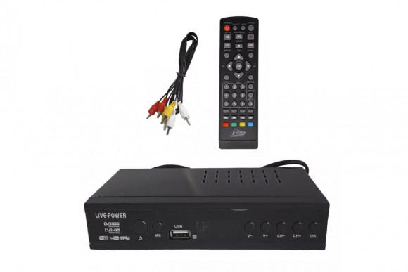 Цифровой эфирный тюнер Live Power LV-8800 DVB-T2 ресивер