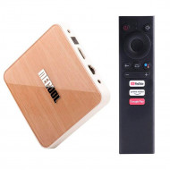 Андроид смарт ТВ Приставка Mecool KM6 Delux Edition (WiFi6) Amlogic S905X4 Android 10