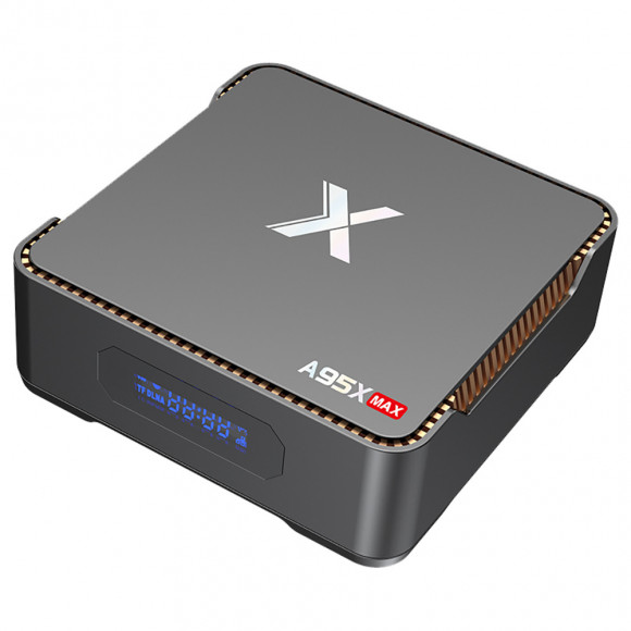Андроид ТВ приставка A95X MAX 4/64 Gb Amlogic S905X2 4 ядра