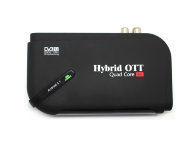 Андроид ТВ приставка Hybrid OTT 1/8 Gb + DVB/T2 Amlogic S905D 4 ядра