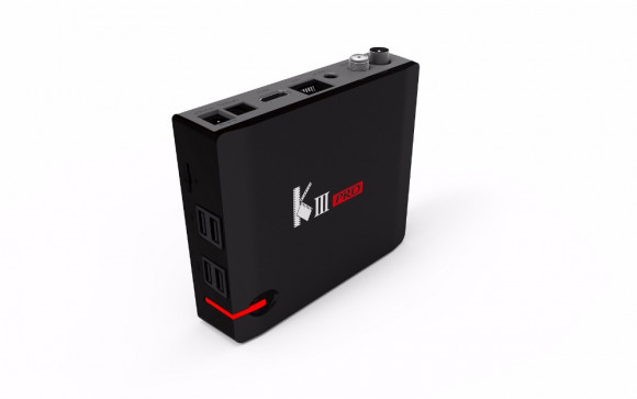 Андроид ТВ приставка Mecool KIII Pro (K 3 Pro) 3/16 Gb + DVB-S2/T2 Amlogic S912 Android 7.1 8 ядер