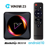VONTAR Z5 cмарт ТВ приставка на RockChip RK3318 Android 10
