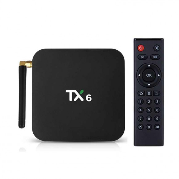 Андроид ТВ приставка Tanix TX6 4/32 Gb Allwinner H6 4 ядра Android 7.1 Андроид ТВ приставка Tanix TX6 4/32 Gb Allwinner H6 4 ядра Android 7.1