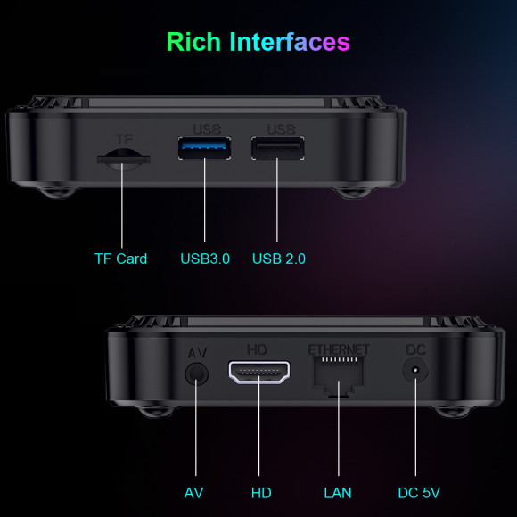 Андроид ТВ приставка HK1 RBOX K8 4/32Gb RK3528 (Android 13) Андроид ТВ приставка HK1 RBOX K8 4/32Gb RK3528 (Android 13)