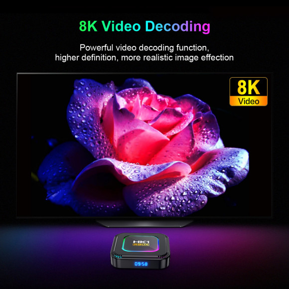 Андроид ТВ приставка HK1 RBOX K8 voice 4/32Gb RK3528 (Android 13) Андроид ТВ приставка HK1 RBOX K8 voice 4/32Gb RK3528 (Android 13)