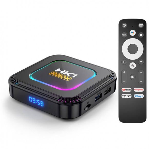Андроид ТВ приставка HK1 RBOX K8 voice 4/32Gb RK3528 (Android 13) Андроид ТВ приставка HK1 RBOX K8 voice 4/32Gb RK3528 (Android 13)