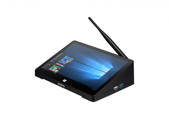 Mini PC PiPo X12 4Gb/64Gb Dual OS Windows 10 / Android 5.1 Intel Z8350 + сенсор 10.8' + Li-ion 10000mAh +VGA