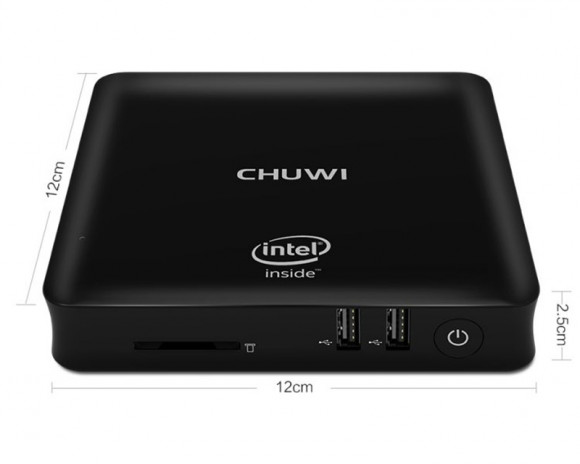 Windows мини ПК Chuwi HiBox Intel Atom X5-Z8350 4/64Gb Android/Windows +Air Mouse