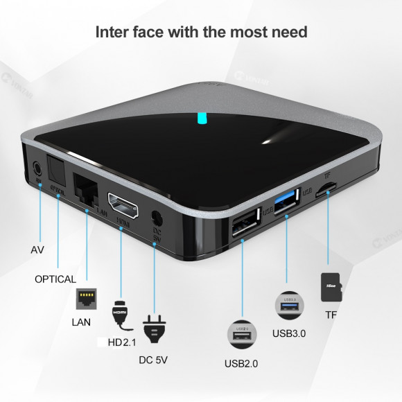 Андроид ТВ приставка A95X F3 Air 4Gb 32Gb Amlogic S905X3 Android 9 Андроид ТВ приставка A95X F3 Air 4Gb 32Gb Amlogic S905X3 Android 9