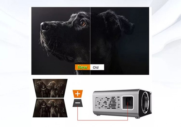 Портативный LED проектор BX3-T Unic T6 WiFi Портативный LED проектор BX3-T Unic T6 WiFi