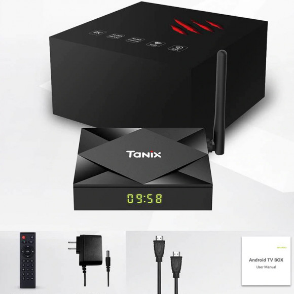 Андроид ТВ приставка Tanix TX6S 4/64 Gb Allwinner H616 4 ядра Android 10 Андроид ТВ приставка Tanix TX6S 4/64 Gb Allwinner H616 4 ядра Android 10