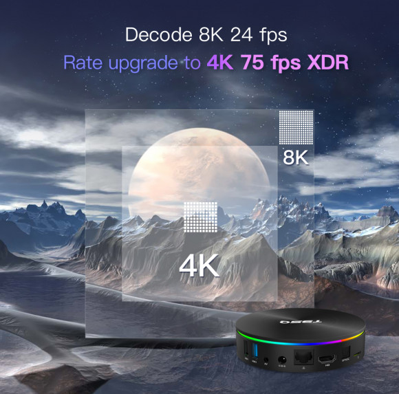 Android TV Box T95Q Amlogic S905X3 Android 9.0