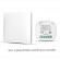 Умный беспроводной выключатель Tuya Smart Switch (1 реле Wi-Fi + 1 выключатель) TSS-1R1G1