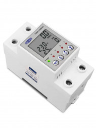 Умный счетчик реле TOMZN TOMPD-63WIFI на DIN-рейку с подсветкой/ Счётчик электроэнергии таймер ограничение по току и напряжению измеритель тока утечки / Управление Tuya