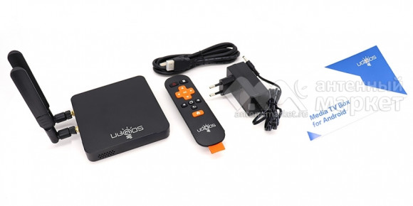 Андроид ТВ Приставка Ugoos AM6 Amlogic S922X 2GB/16GB 6 ядер Android 9.0