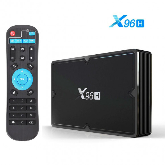 Андроид ТВ приставка X96H Allwinner H603 Android 9 Андроид ТВ приставка X96H Allwinner H603 Android 9