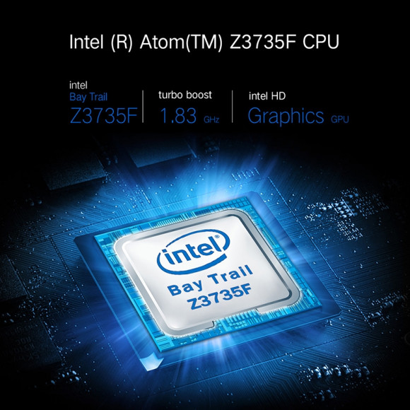 Mini PC PIPO X2s  Intel Atom Z3735F 2 ГБ RAM 32GB RAM + сенсорный экран 8" 