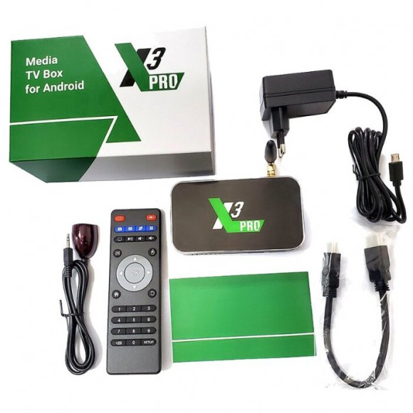 Андроид ТВ приставка Ugoos X3 Pro 4Gb 32Gb Amlogic S905X3 Android 9 Андроид ТВ приставка Ugoos X3 Pro 4Gb 32Gb Amlogic S905X3 Android 9