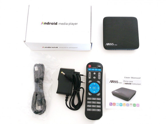 Андроид ТВ приставка Mecool M8S Pro Amlogic S912 3/32Gb