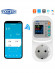 Защитное WiFi реле напряжения и тока в розетку TOSVA-16LW Smart Life или Digma Защитное WiFi реле напряжения и тока в розетку TOSVA-16LW Smart Life или Digma