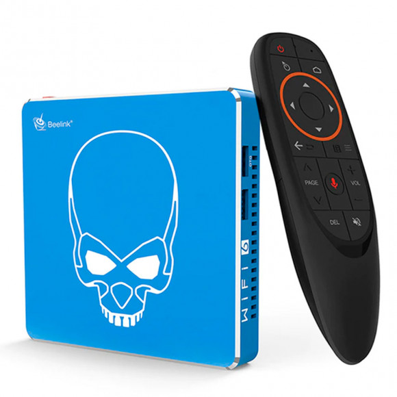 Смарт ТВ приставка Beelink GT-King Pro 4Gb 64 Gb Amlogic S922X-H Android 9 Смарт ТВ приставка Beelink GT-King Pro 4Gb 64 Gb Amlogic S922X-H Android 9