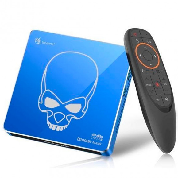 Смарт ТВ приставка Beelink GT-King Pro 4Gb 64 Gb Amlogic S922X-H Android 9 Смарт ТВ приставка Beelink GT-King Pro 4Gb 64 Gb Amlogic S922X-H Android 9
