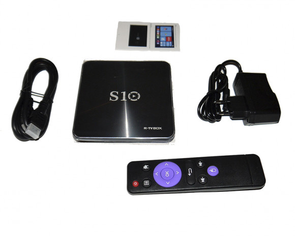 Андроид ТВ приставка R-TV Box S10 Amlogic S912 3/32Gb Android 7.1
