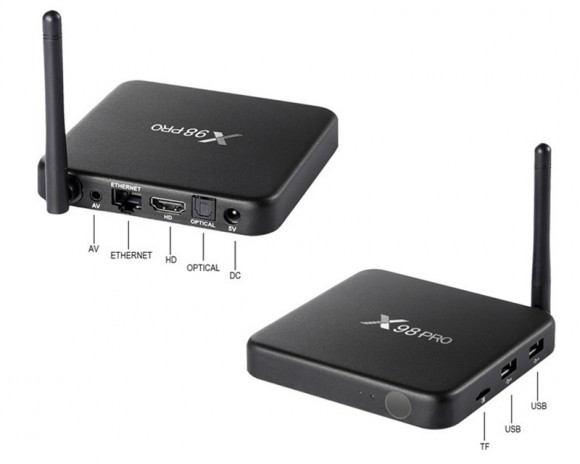 Андроид ТВ приставка SmartBox X98 Pro Amlogic S912 3/32Gb Андроид ТВ приставка SmartBox X98 Pro Amlogic S912 3/32Gb