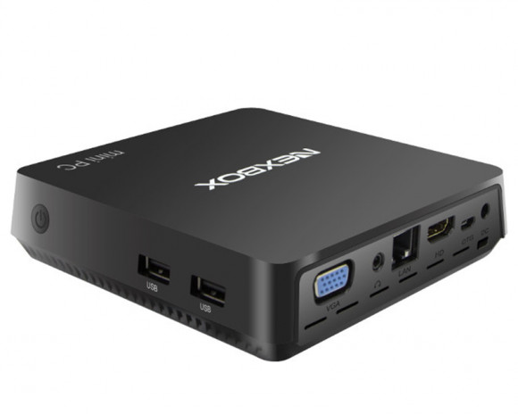 Windows мини ПК T11 Intel X5-Z8350 4/64Gb с VGA +слот для HDD 2","5''