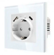 Умная Wi-Fi розетка с USB портом для зарядки Умная Wi-Fi розетка с USB портом для зарядки