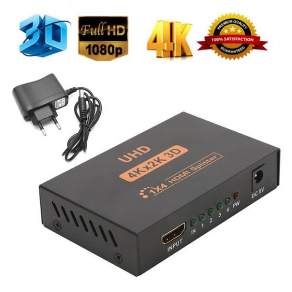 Разветвитель HDMI Splitter 1x4